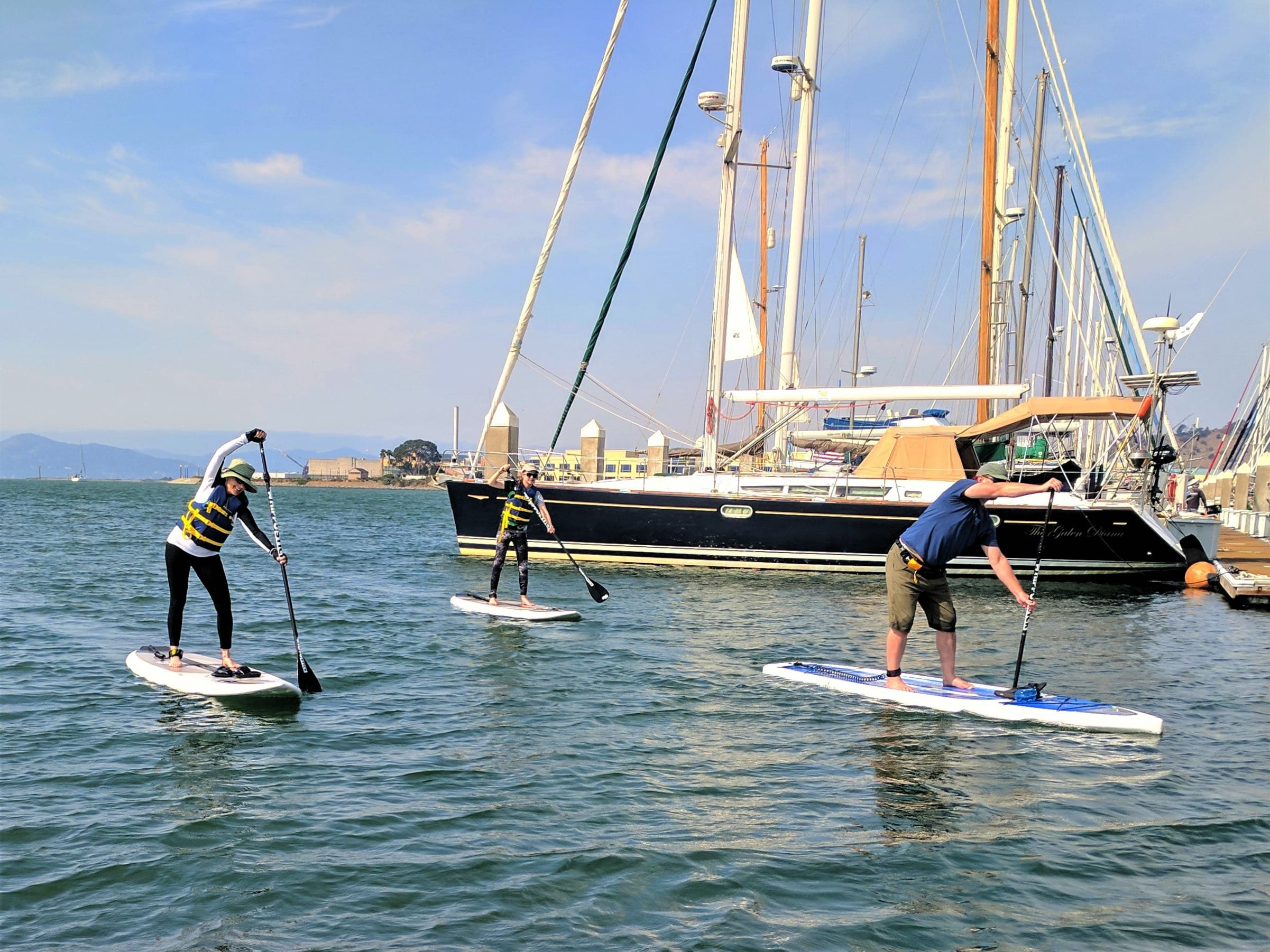 501 Waterline’s SUP ‘Just Paddle’ group